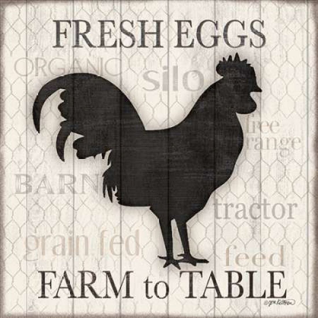 Market Fresh I Canvas Art - Jen Killeen (24 x 24)