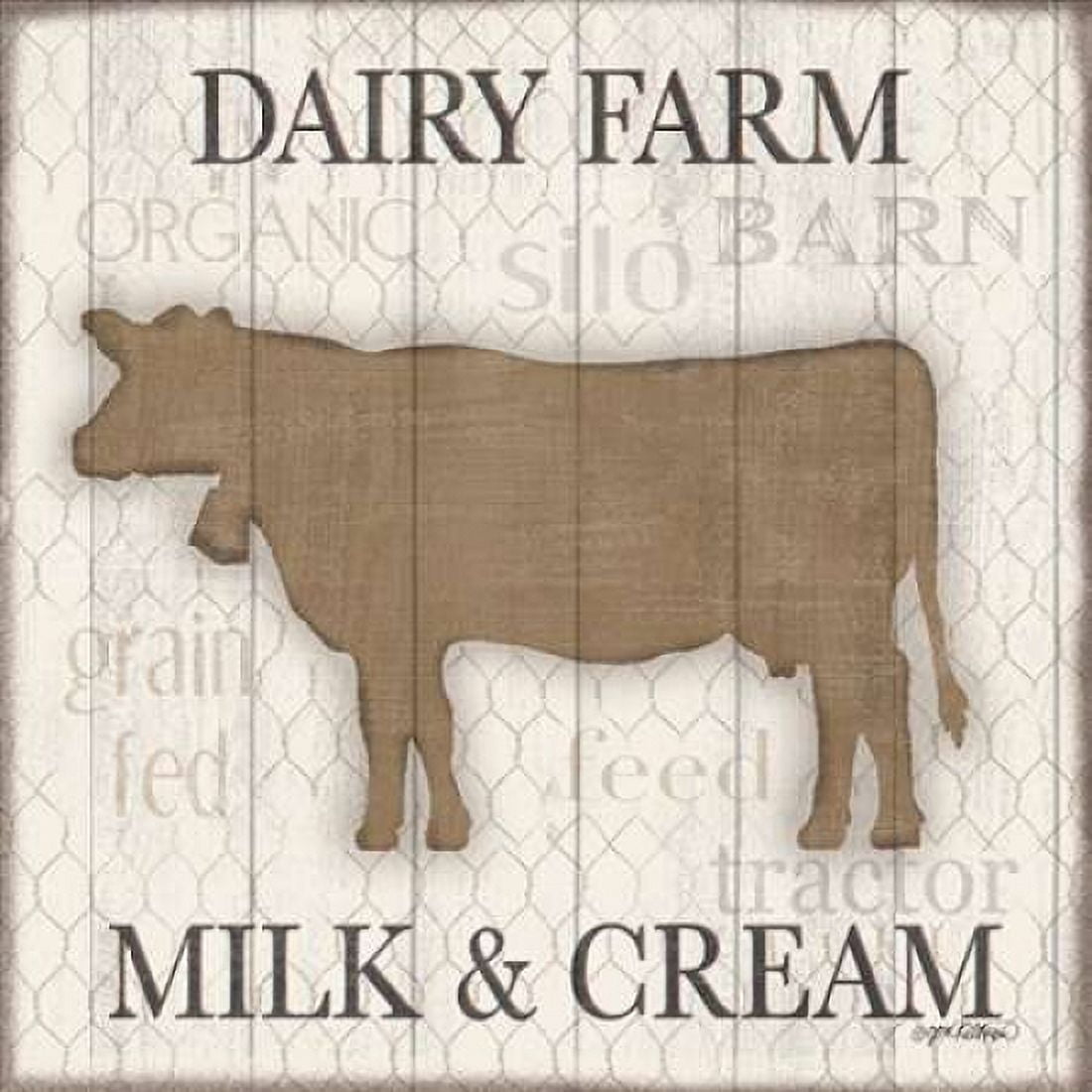 Market Fresh II Canvas Art - Jen Killeen (24 x 24)