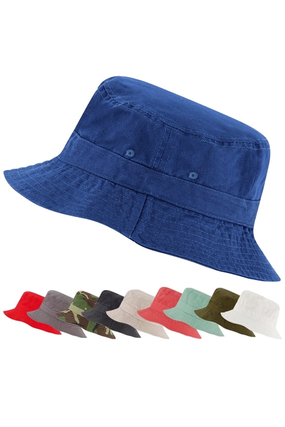 Unisex Navy Bucket Hat for Adult & Teens - Extra Small/Small