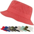 thumbnail image 1 of Market & Layne Unisex Pink Bucket Hat for Adult & Teens - Medium/Large, 1 of 8