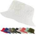 thumbnail image 1 of Market & Layne Unisex White Bucket Hat for Adult & Teens -Extra Small/Small, 1 of 8