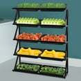 thumbnail image 1 of Market Retail Display Rack Shelf Merchandiser Fruit Vegetable Snack Basket X 10, 1 of 20