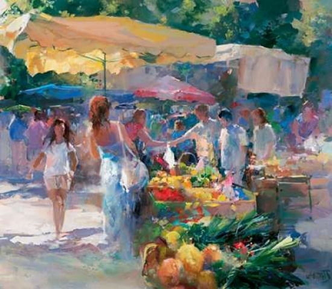 Market Tuni Canvas Art - Willem Haenraets (24 x 24)