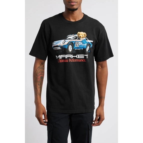 Market Ultimate Rally Bear Graphic T-Shirt XL