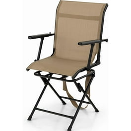 Hunting Chair, 360° Swivel Hunting Blind Chair, Folding Silent
