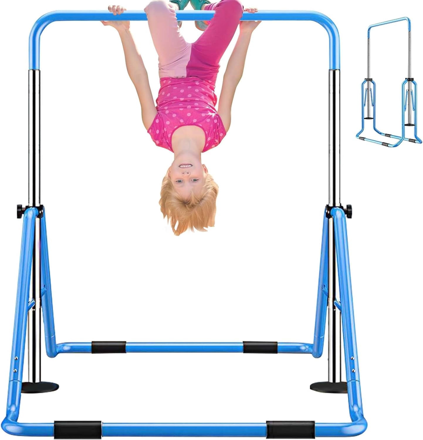 MarketLane Expandable Gymnastics Bars, Adjustable Height Horizontal Bar ...
