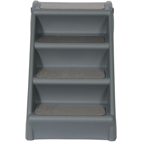 MarketLane Pet Dog Stairs Foldable Nonslip Dog Steps for Small Pet Dogs Cats at Home and Vehicle Dog Ramp Ladder for High Beds Sofa,Gray