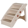thumbnail image 1 of MarketLane Pet Dog Stairs Foldable Nonslip Dog Steps for Small Pet Dogs Cats at Home and Vehicle Dog Ramp Ladder for High Beds Sofa,Nature, 1 of 28