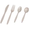 thumbnail image 1 of MarketPRO Heavy Weight Plastic Soup Spoon, 176369, Classic Beige | 1000/Case, 1 of 1