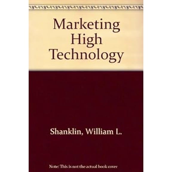 Pre-Owned Marketing High Technology (Hardcover) 9780669069143