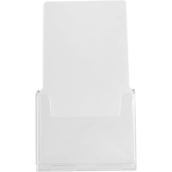 Marketing Holders Brochure Holder for Printed Materials Acrylic Countertop Display Fold Stand Rack Literature Organizer Pamphlet Holder Paper20.8*11.1*8.2cm