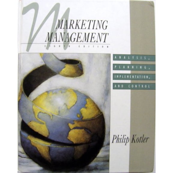 Pre-Owned Marketing Management: Analysis, Planning, Implementation, and Control (Hardcover) 0137228511 9780137228515