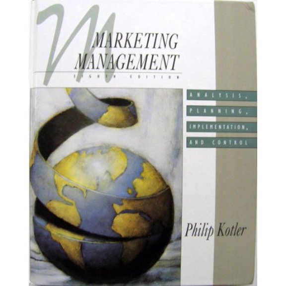 Pre-Owned Marketing Management: Analysis, Planning, Implementation and Control (The Prentice-Hall Series in Marketing) Paperback