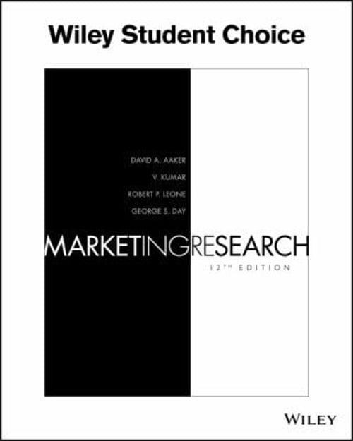 Pre-Owned Marketing Research (Paperback) 9781119238720