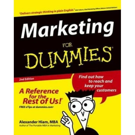Pre-Owned Marketing for Dummies (Paperback) by Alexander Hiam