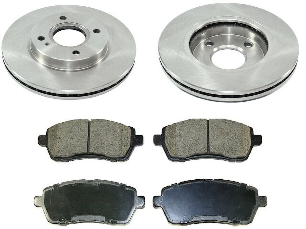 Marketplace Auto Parts : Automotive Brakes, Ceramic Brake Pad and Traditional Rotor Kit, 2 Pack