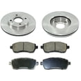 thumbnail image 1 of Marketplace Auto Parts : Automotive Brakes, Ceramic Brake Pad and Traditional Rotor Kit, 2 Pack, 1 of 2