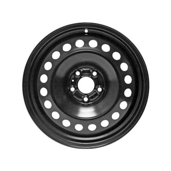 Marketplace Auto Parts Steel 17" Wheel 110 Pattern 17x7" 5 Lugs, Black