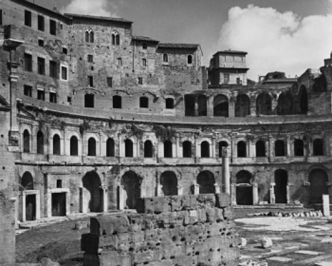 Markets of Trajan Rome Italy Canvas Art - (18 x 24)