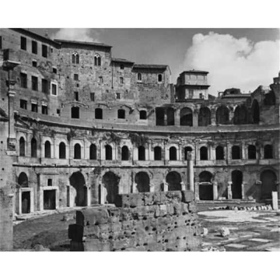 Markets of Trajan Rome Italy Poster Print - 18 x 24 in.