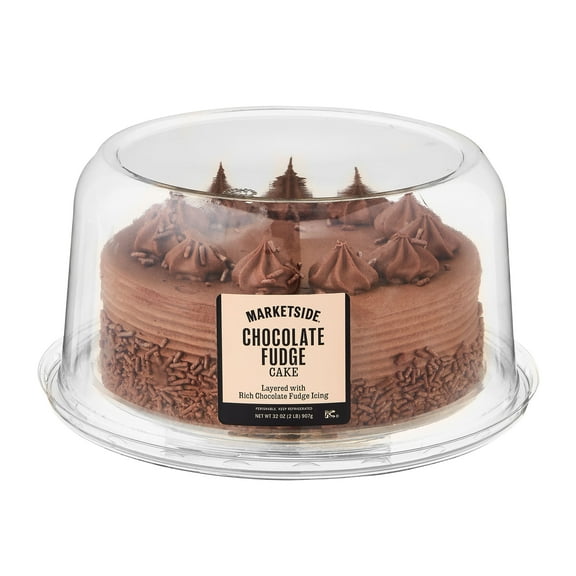 Marketside 7" Chocolate Fudge Cake, 32 oz, Refrigerated