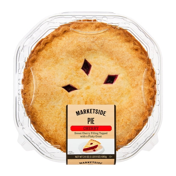 Marketside 8-inch Cherry Pie, 24 oz, 1 Count