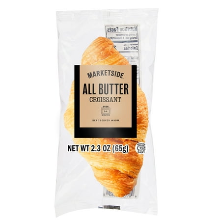 Marketside All Butter Regular Baked Croissant, Individually Wrapped, 2.3 oz, 1 Count