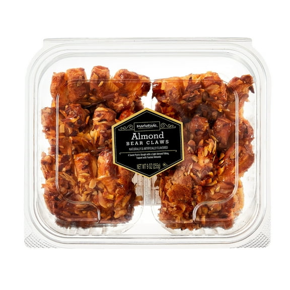 Marketside Almond Bear Claws, 9 oz Tray, 6 Count