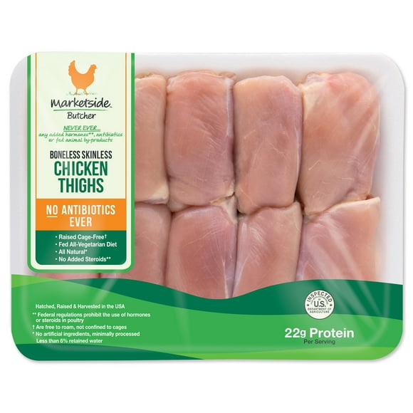 how many boneless skinless chicken thighs in a pound