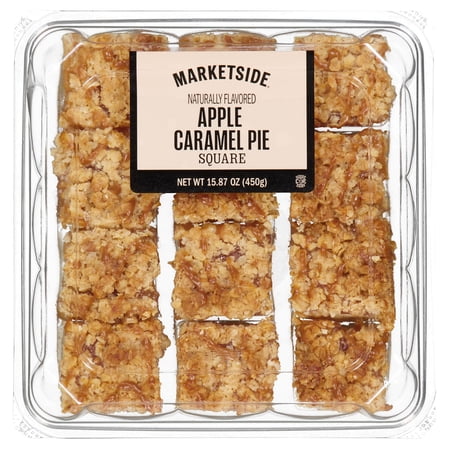 Marketside Apple Caramel Pie Squares, 15.87 oz, 12 Count