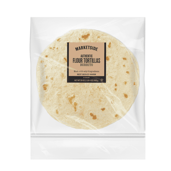 Marketside Authentic 10in Flour Tortillas 8 count