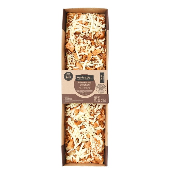 Marketside BBQ Chicken Flatbread, 11.1 oz