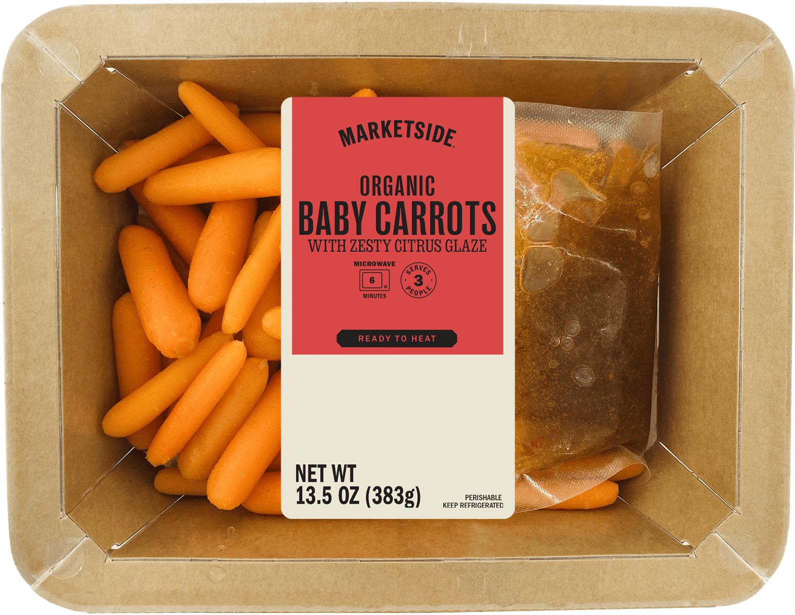 Marketside Baby Carrots with Zesty Citrus Glaze, 13.5 oz - Walmart.com