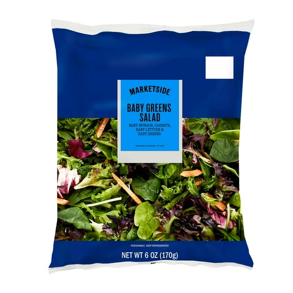 Marketside Baby Greens Salad Blend, 6 oz Bag, Fresh