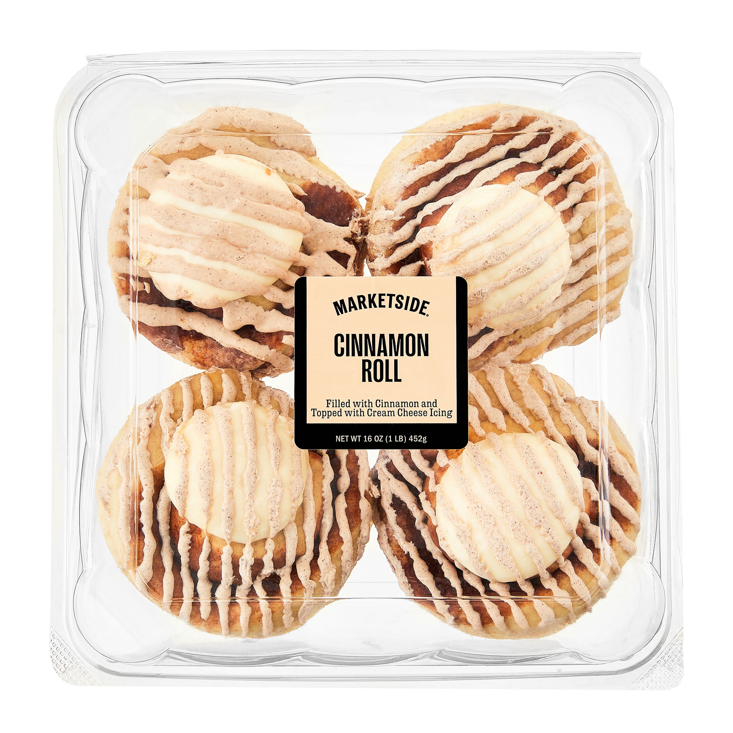 Marketside Baked Cinnamon Rolls, 16 oz , 4 Count