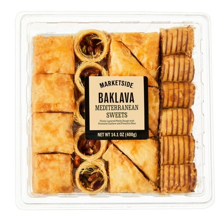 Marketside Baklava Mediterranean Sweets, 14.1 oz, 21 Pieces