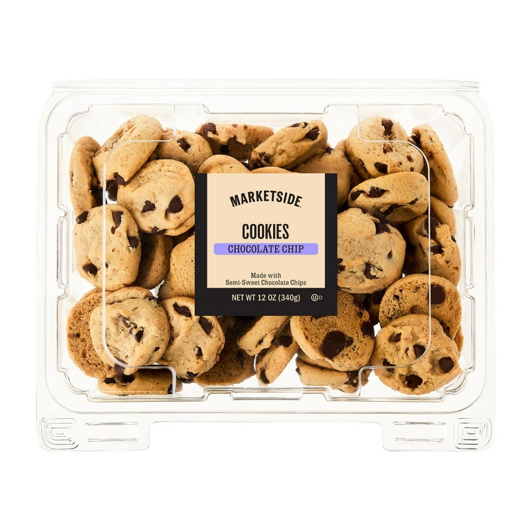 Marketside Bite Sized Chocolate Chip Cookies 12 oz 48 Count