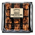 thumbnail image 1 of Marketside Bite Sized Chocolate Peanut Butter Swirl Brownies, 13.3 oz, 12 Count (Shelf-Stable) Baked, 1 of 7