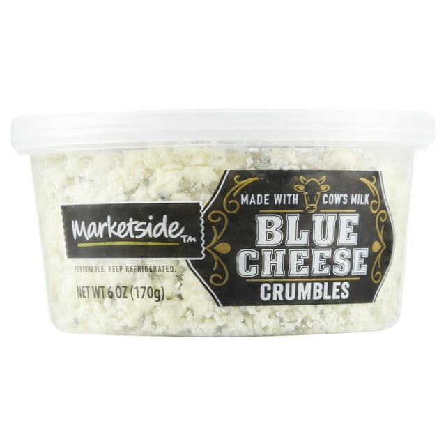 Marketside Blue Cheese Crumbles, 6 oz Tub (Refrigerated)