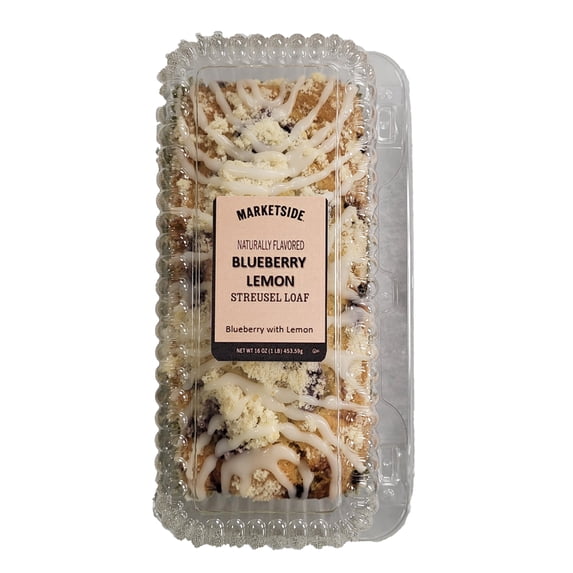Marketside Blueberry Lemon Streusel Loaf, 16 oz, 1 Count