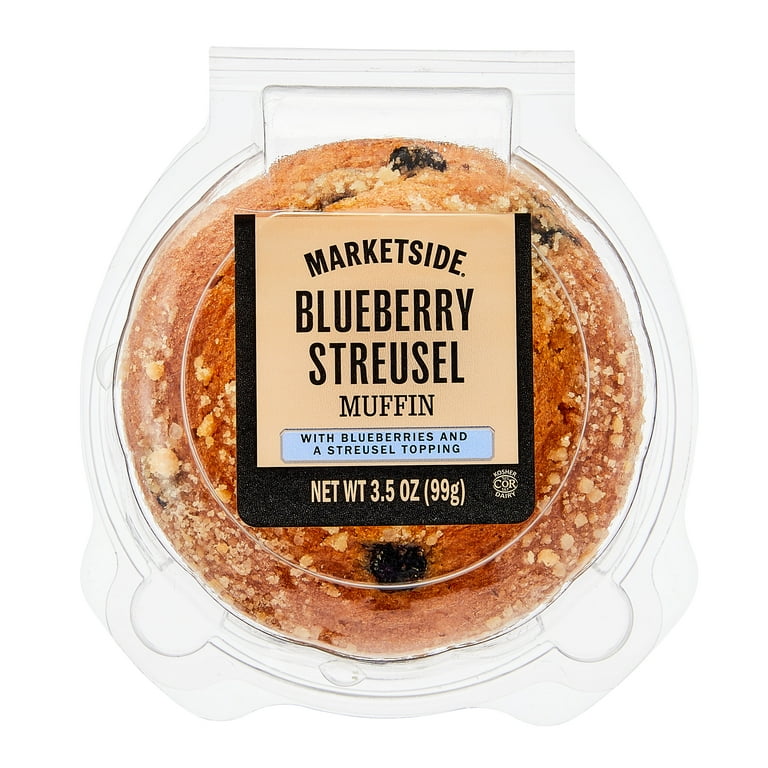 Marketside Blueberry Muffin 3.5 oz Individually Packaged