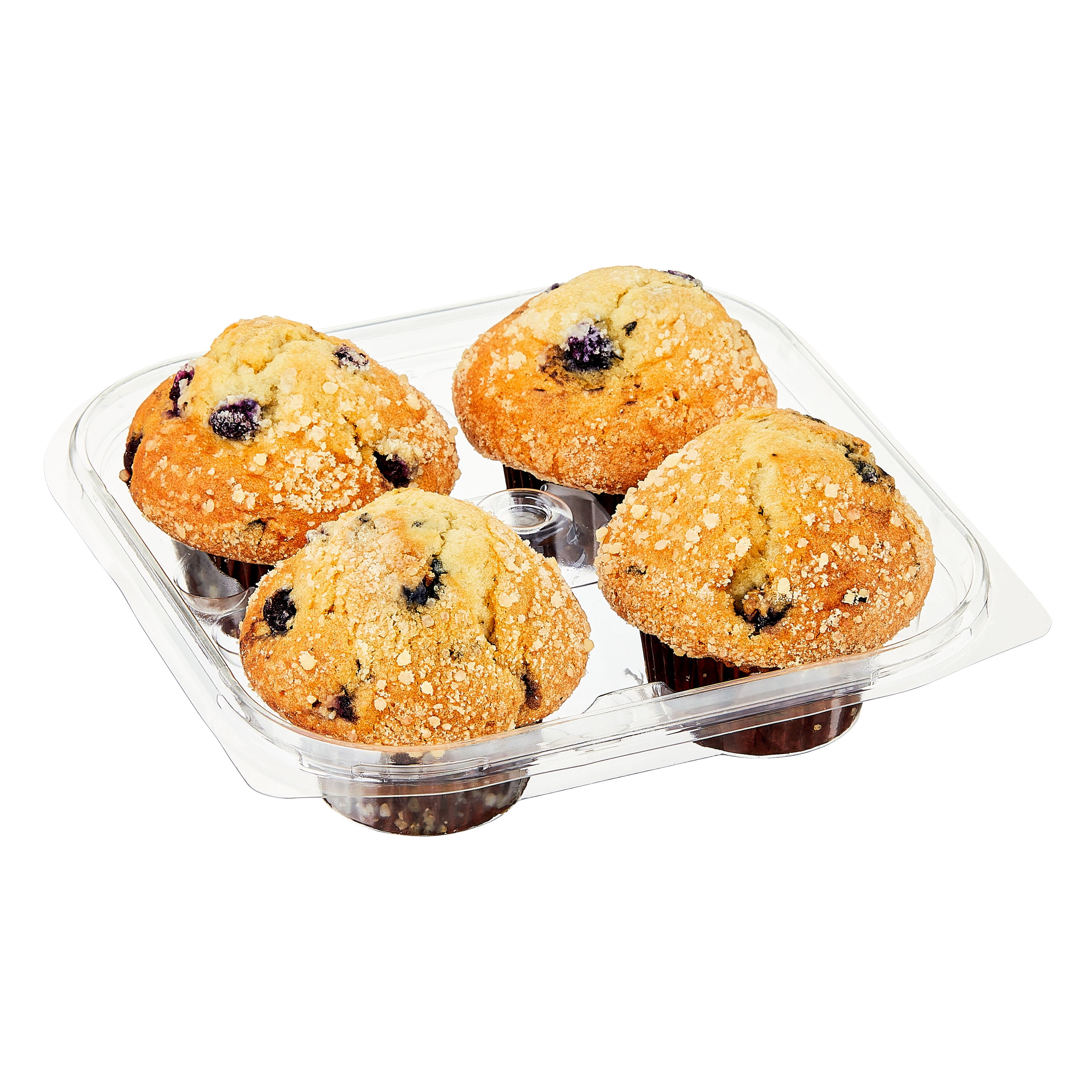 Marketside Blueberry Muffins, 14 oz, 4 Count