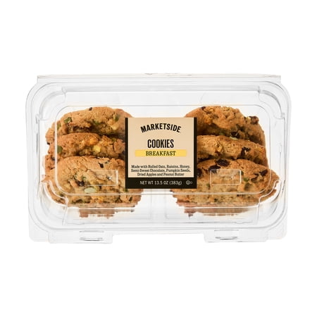 Marketside Baked Breakfast Cookies, 13.5 oz, 6 Count