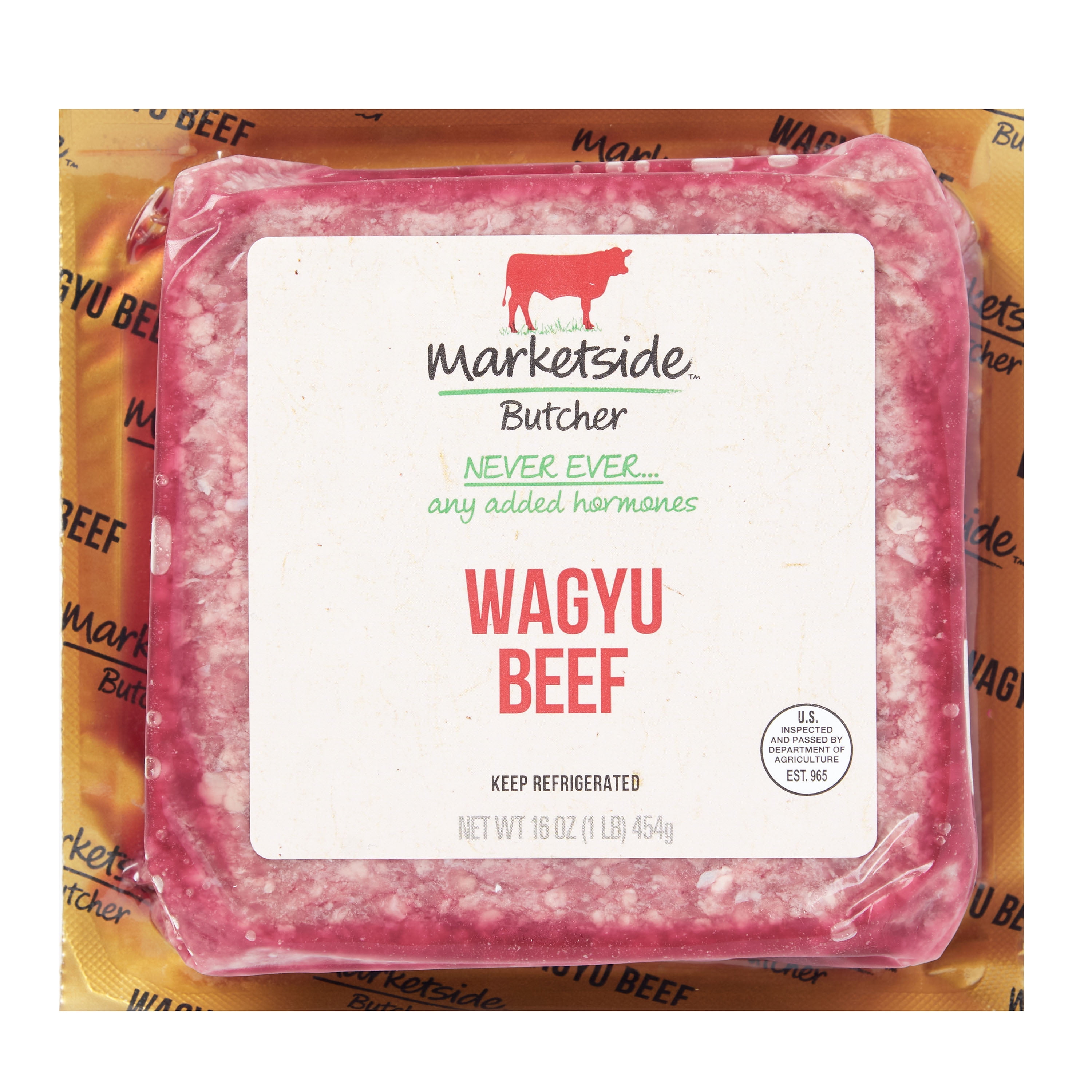 Marketside Butcher Ground Wagyu Beef, 75 Lean/25 Fat, 1 lb