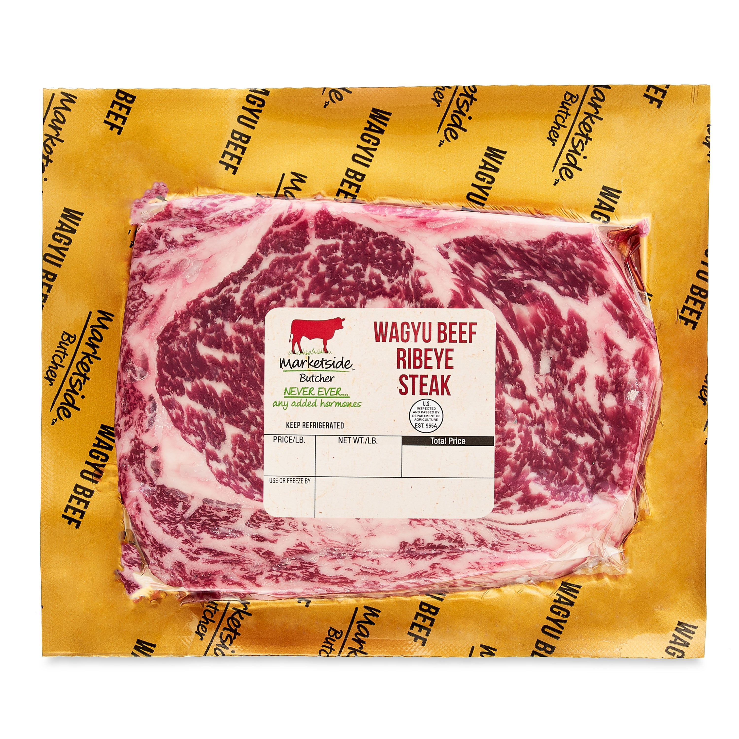 Marketside Butcher Wagyu Beef Ribeye Steak, 0.48 0.78 lb