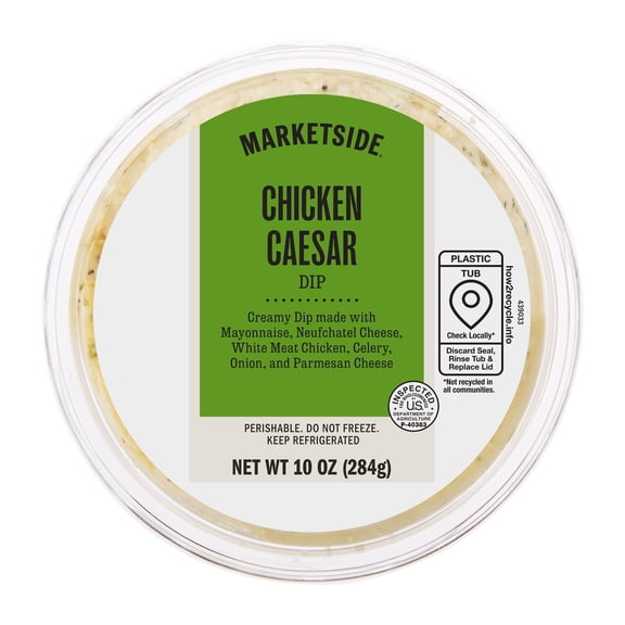Marketside Chicken Caesar Dip, 10 oz (Refrigerated)