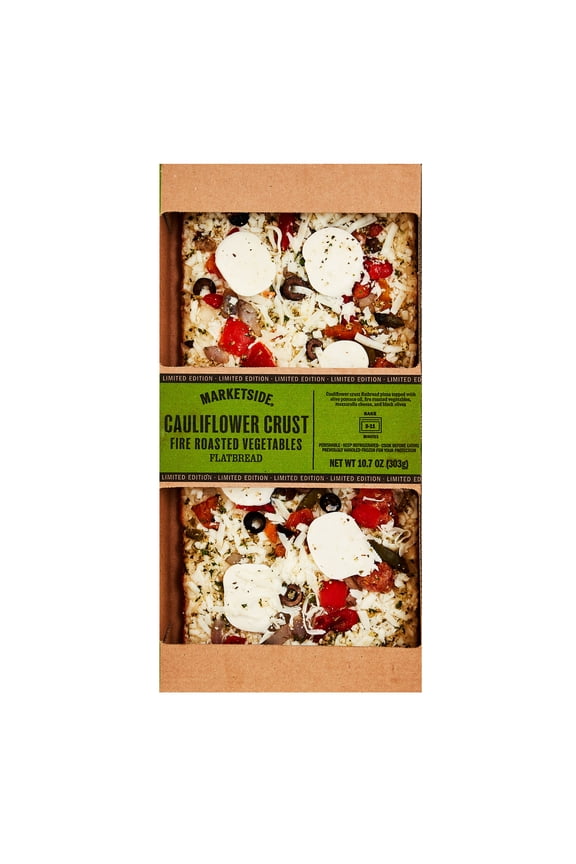 Fire Roasted Vegetable Flatbread Pizza with Cauliflower Crust, 12.25 oz