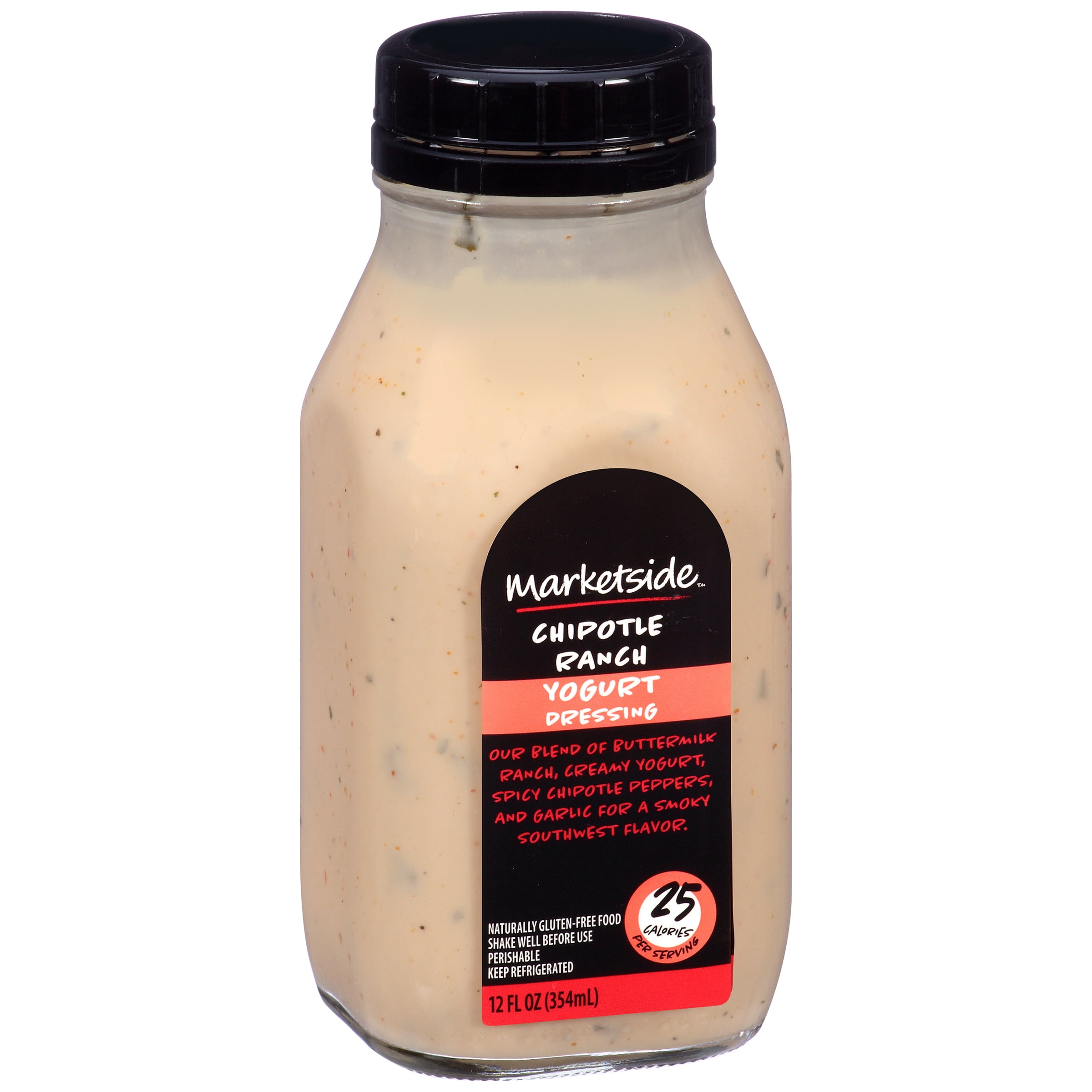 Marketside Chipotle Ranch Yogurt Dressing 12 fl. oz. Bottle