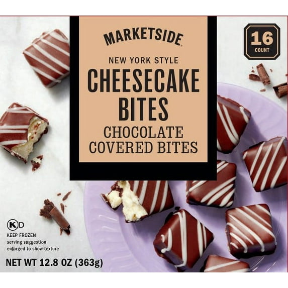 Marketside Dark Chocolate Covered Mini Cheesecake Bites
