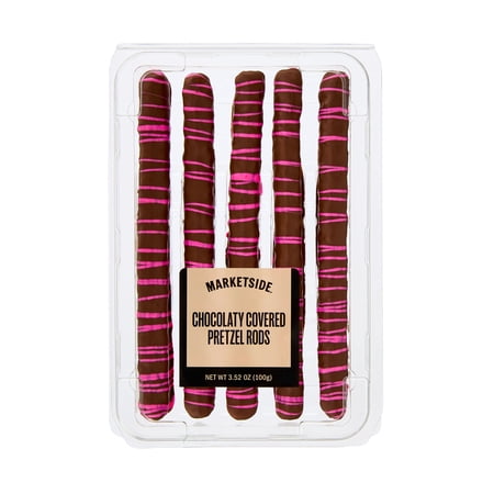Marketside Chocolaty Covered Pretzel Rods, 3.52 oz, 5 Count